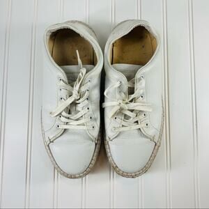 Rag & Bone Leather Flatform Tennis Shoes Sz 8.5